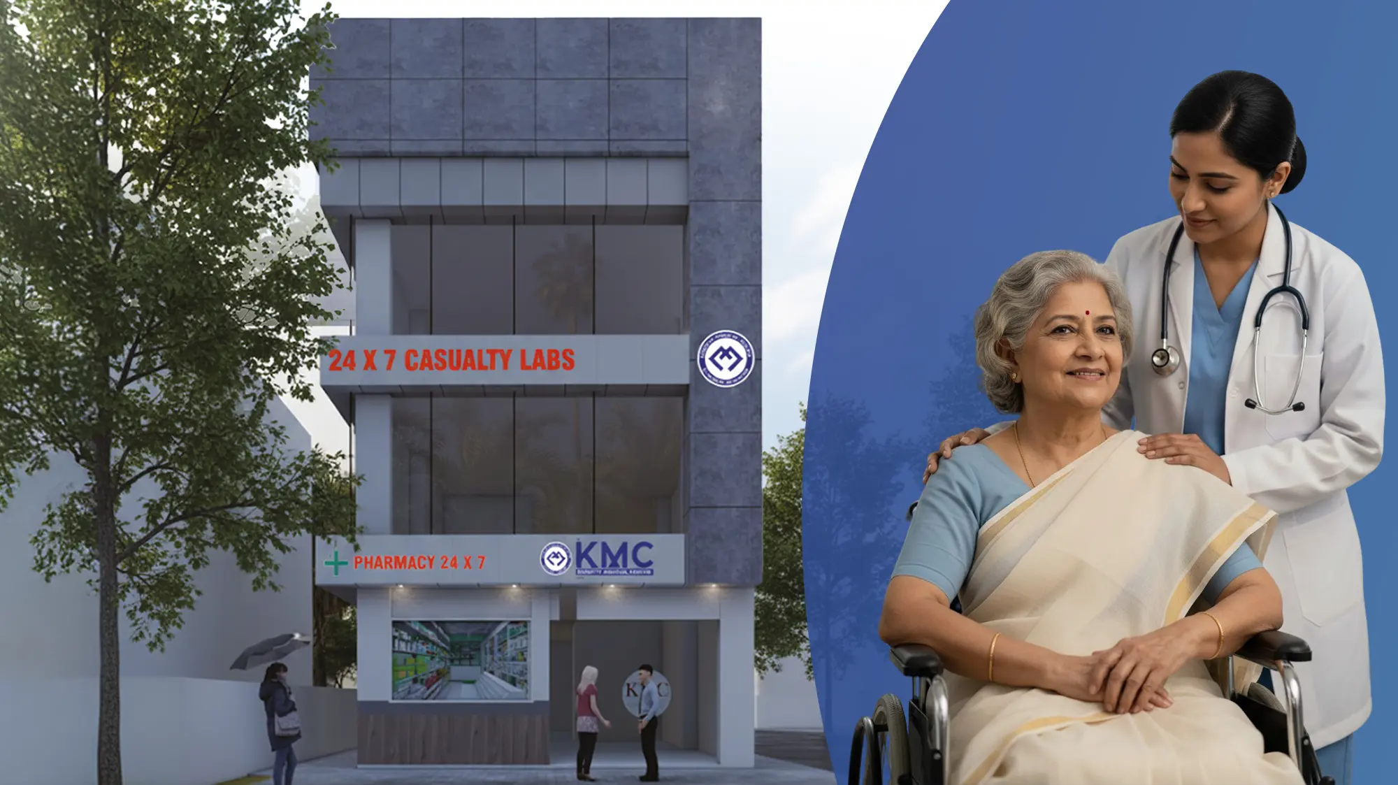 Banner showcasing affordable medical services